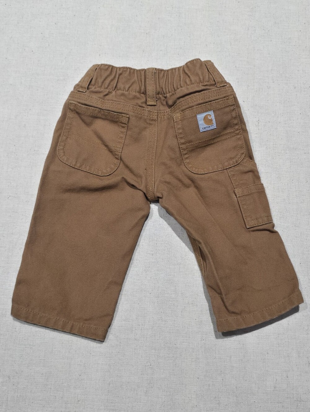 Carhartt Boys Baby 3 Month Size Cargo Pants Khaki